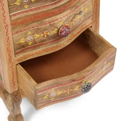 Ailey Handcrafted Boho Mango Wood 3 Drawer Nightstand Natural - Christopher Knight Home -Chic Furniture Store GUEST 007c4793 83ee 494e b631 fa0f2186af6c