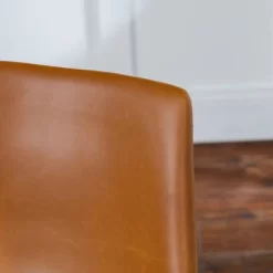 Set Of 2 Laslo Modern Upholstered Faux Leather Dining Chairs - Saracina Home -Chic Furniture Store GUEST 01a56aa2 de82 4035 962c cb49ef2b10bd