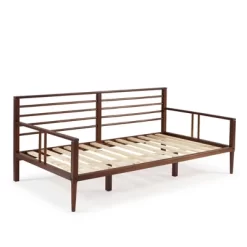 Mid Century Modern Solid Wood Spindle Daybed - Saracina Home -Chic Furniture Store GUEST 03589d72 727c 4275 b0fa 7aa23312241d