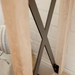 Sophie Rustic Industrial X Frame Entry Table - Saracina Home -Chic Furniture Store GUEST 0491431f 0636 4156 87d7 eb3103418ae1