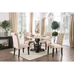 Buckley Round Dining Table White/Black - HOMES: Inside + Out 15 Buckley Round Dining Table White/Black - HOMES: Inside + Out -Chic Furniture Store GUEST 04e03818 39c9 492b 92d0 6cfdd97dac1c