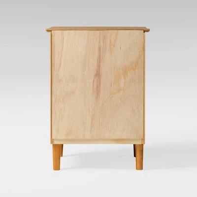 Stiva Classic Mid-Century Modern 1 Drawer Nightstand - Saracina Home 5 Stiva Classic Mid-Century Modern 1 Drawer Nightstand - Saracina Home - Image 3