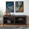 Transitional 4 Cubby Wood Open Storage TV Stand For TVs Up To 65"- Saracina Home 2 Transitional 4 Cubby Wood Open Storage TV Stand For TVs Up To 65"- Saracina Home -Chic Furniture Store GUEST 0857eb34 08d4 40c5 a2a1 f7b4d1d60a84