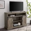 Transitional Sliding Barndoor Highboy TV Stand For TVs Up To 58" - Saracina Home 1 Transitional Sliding Barndoor Highboy TV Stand For TVs Up To 58" - Saracina Home -Chic Furniture Store GUEST 09952b11 9d3e 4f27 ace5 ddaf8b753f43