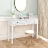 Costway Console Table Hall Table Side Table Desk Accent Table 3 Drawers Entryway White -Chic Furniture Store GUEST 0b1702d7 0f03 463e a838 530f3e859067