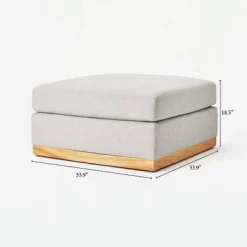 Woodland Hills Modular Sectional Ottoman Light Gray - Threshold™ Designed With Studio McGee 15 Woodland Hills Modular Sectional Ottoman Light Gray - Threshold™ Designed With Studio McGee -Chic Furniture Store GUEST 0ed068aa 7686 4196 a244 18c08b84b454