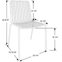 Set Of 2 Sodra Rounded Seat Wire Dining Chair Black - Threshold™ -Chic Furniture Store GUEST 0f828125 acf9 421a 891b 2b59dd6df491