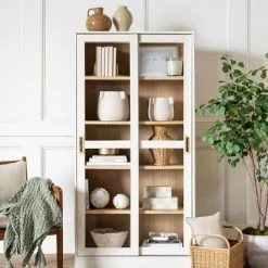 72" Promontory Cabinet With Sliding Doors - Threshold™ Designed With Studio McGee 22 72" Promontory Cabinet With Sliding Doors - Threshold™ Designed With Studio McGee -Chic Furniture Store GUEST 123e42a0 83f1 4a74 b01e b843c1da7645