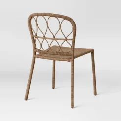 4pc Britanna Wicker Rattan Outdoor Patio Dining Chairs Arm Chairs Brown - Opalhouse™ -Chic Furniture Store GUEST 13b97cb5 49f0 4bf2 bd04 5d39fffbb634