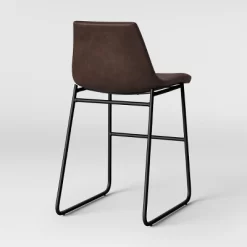 Bowden Faux Leather Counter Height Barstool - Threshold™ 9 Bowden Faux Leather Counter Height Barstool - Threshold™ -Chic Furniture Store GUEST 171d5689 a534 48da 8c79 824a9f24b7e0