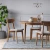 Astrid Mid-Century Round Extendable Dining Table - Threshold™ -Chic Furniture Store GUEST 1898f461 c569 44f1 a292 7a8c93fb1ac3