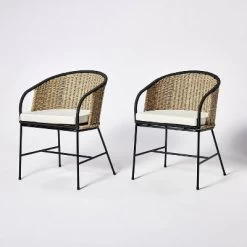 2pc Westcliff Seagrass Dining Chairs - Threshold™ Designed With Studio McGee 17 2pc Westcliff Seagrass Dining Chairs - Threshold™ Designed With Studio McGee -Chic Furniture Store GUEST 1a2c5a36 ead8 4159 ba47 2d514011b1c4