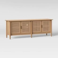 Wood & Cane Media Console - Hearth & Hand™ With Magnolia -Chic Furniture Store GUEST 1c1dca7b 1736 48f4 8e86 9e4c0d154a61