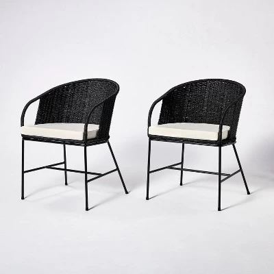 2pc Westcliff Seagrass Dining Chairs - Threshold™ Designed With Studio McGee 9 2pc Westcliff Seagrass Dining Chairs - Threshold™ Designed With Studio McGee - Image 7