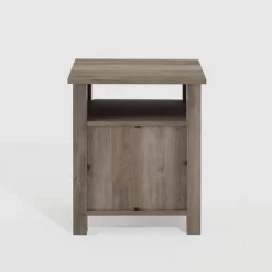 Transitional Classic Windowpane Storage Side Table - Saracina Home -Chic Furniture Store GUEST 1f9f616c 5dfb 4a69 aed2 39c216f81c4c