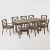Belasera 9pc Acacia Wood Expandable Dining Set Gray - Christopher Knight Home 2 Belasera 9pc Acacia Wood Expandable Dining Set Gray - Christopher Knight Home -Chic Furniture Store GUEST 27eb2294 844d 45f3 9200 2a198f7a148a