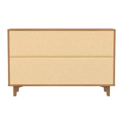 Mid-Century Modern Groove Wood 6 Drawer Dresser - Saracina Home -Chic Furniture Store GUEST 2d7f1595 bb06 4f69 bbcf f8f3efce41a8