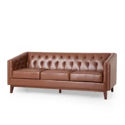 Ovando Contemporary Upholstered 3 Seater Sofa - Christopher Knight Home 27 Ovando Contemporary Upholstered 3 Seater Sofa - Christopher Knight Home -Chic Furniture Store GUEST 2db0012c 979c 4793 ac63 9f8a304a7fdb