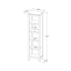 72" Carson Narrow Bookcase - Threshold 16 72" Carson Narrow Bookcase - Threshold -Chic Furniture Store GUEST 2f5b1add e3dc 46cd a227 07b43a380bc4