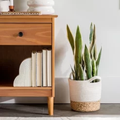 Stiva Classic Mid-Century Modern 1 Drawer Nightstand - Saracina Home 24 Stiva Classic Mid-Century Modern 1 Drawer Nightstand - Saracina Home -Chic Furniture Store GUEST 30068fc4 1476 4fc8 b01a e30979a589c0