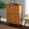 Stiva Classic Mid-Century Modern Vertical 4 Drawer Dresser - Saracina Home 2 Stiva Classic Mid-Century Modern Vertical 4 Drawer Dresser - Saracina Home -Chic Furniture Store GUEST 311e1c2a 39b0 466c 9e8a a54ae5fc6acd