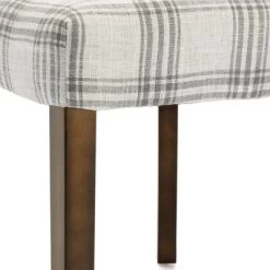 2pk Harman Contemporary Upholstered Plaid Dining Chairs Gray/Light Beige/Brown - Christopher Knight Home -Chic Furniture Store GUEST 35141c91 87c1 4e53 bd90 569788f6235a