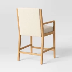 2pk Esters Wood Arm Counter Height Barstool Cream/Natural Wood - Threshold™ 9 2pk Esters Wood Arm Counter Height Barstool Cream/Natural Wood - Threshold™ -Chic Furniture Store GUEST 35a817ba fdb5 49e2 a49b efa419669f31
