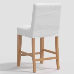 Nazanin Slipcover Counter Height Barstool Twill White - Threshold™ 9 Nazanin Slipcover Counter Height Barstool Twill White - Threshold™ -Chic Furniture Store GUEST 39492191 5298 4370 b788 c7150e0059c3