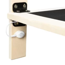 Queen Size Upholstered Floating Velvet Platform Bed With Sensor Light And Headboard-ModernLuxe -Chic Furniture Store GUEST 3a09c8ad 5f2b 4943 bb14 37252756c750