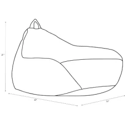 Sensory Friendly Kids’ Bean Bag - Pillowfort™ -Chic Furniture Store GUEST 3bab313d 4145 43d8 aa0e da40ba146489