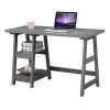 Designs2Go Trestle Desk With Shelves - Breighton Home 1 Designs2Go Trestle Desk With Shelves - Breighton Home -Chic Furniture Store GUEST 3db7d0de 6089 463c a0e9 b72c938c3cc8