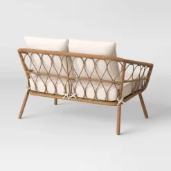 Britanna Patio Loveseat, Outdoor Furniture - Natural - Opalhouse™ -Chic Furniture Store GUEST 3e5f70ee 1fe6 4751 87aa 639e042763e5