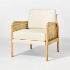 Cane Accent Chair Cream - Threshold™ Designed With Studio McGee -Chic Furniture Store GUEST 425dab13 ab47 4f03 adfa 872e0793bca3