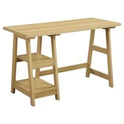 Designs2Go Trestle Desk With Shelves - Breighton Home -Chic Furniture Store GUEST 4b76c7d6 a99f 4fdf 9122 42818e9ee920
