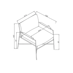 Faux Leather & Metal Accent Chair - Black/Brown - Hearth & Hand™ With Magnolia 15 Faux Leather & Metal Accent Chair - Black/Brown - Hearth & Hand™ With Magnolia -Chic Furniture Store GUEST 4e635009 68d5 4967 b3d3 447b3cfde562