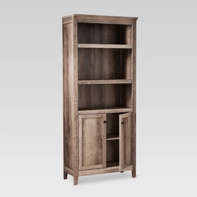 72" Carson 5 Shelf Bookcase With Doors - Threshold 9 72" Carson 5 Shelf Bookcase With Doors - Threshold - Image 7