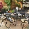 6 Person Metal Mesh Rectangle Patio Dining Table, Outdoor Furniture - Room Essentials™ 1 6 Person Metal Mesh Rectangle Patio Dining Table, Outdoor Furniture - Room Essentials™ -Chic Furniture Store GUEST 500c8956 bc2d 4188 acfc 3396c81b7718