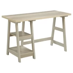 Designs2Go Trestle Desk With Shelves - Breighton Home -Chic Furniture Store GUEST 56518931 3089 42a6 88ab f60331c97f7f