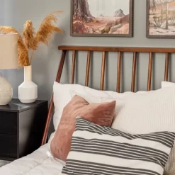 Boho Solid Wood Spindle Platform Bed - Saracina Home -Chic Furniture Store GUEST 5d564539 27f1 4dd4 a895 beb836e285be