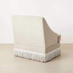 Alberhill Velvet Accent Chair With Fringe - Opalhouse™ Designed With Jungalow™ -Chic Furniture Store GUEST 5de4dcc5 febd 4b7f b59b 53365f37f2e1