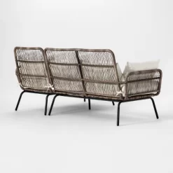 Latigo Patio Sectional Gray/Brown/Linen - Opalhouse™ -Chic Furniture Store GUEST 5eae43d8 5c64 4cc3 9138 f7a903fdf2b9