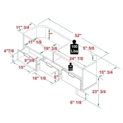 Cara Mid-Century Modern 3 Drawer Corner TV Stand For TVs Up To 58" - Saracina Home 30 Cara Mid-Century Modern 3 Drawer Corner TV Stand For TVs Up To 58" - Saracina Home -Chic Furniture Store GUEST 63003f1f 44d7 4165 9d1a 122bd84a0d5d