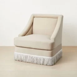 Alberhill Velvet Accent Chair With Fringe - Opalhouse™ Designed With Jungalow™ -Chic Furniture Store GUEST 6a2c8665 b5eb 4e71 9163 3f7b29c4d6c7