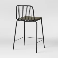 Set Of 2 Sodra Rounded Seat Wire Counter Height Barstool Black - Threshold™ 10 Set Of 2 Sodra Rounded Seat Wire Counter Height Barstool Black - Threshold™ -Chic Furniture Store GUEST 6b7f294e b01b 43f7 ab3c d0ae1779d18d