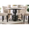 Buckley Round Dining Table White/Black - HOMES: Inside + Out -Chic Furniture Store GUEST 6df4e658 c09e 4cc5 8c05 364fba3e258d