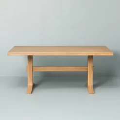 Pedestal Wood Dining Table - Natural - Hearth & Hand™ With Magnolia 8 Pedestal Wood Dining Table - Natural - Hearth & Hand™ With Magnolia -Chic Furniture Store GUEST 703c74e2 a272 4709 9b44 e9ea36f76f11