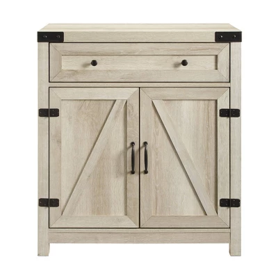 Clarabelle Rustic Farmhouse Barn Door Accent Cabinet - Saracina Home 15 Clarabelle Rustic Farmhouse Barn Door Accent Cabinet - Saracina Home - Image 13
