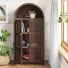 Woven Arched Wood Cabinet - Threshold™ -Chic Furniture Store GUEST 73a55bd1 6a6c 4c44 84d9 6effff9a7fc1