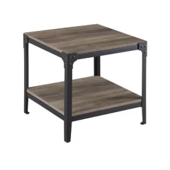 Set Of 2 Benny Urban Industrial Angle Iron Side Tables - Saracina Home -Chic Furniture Store GUEST 76f809fb 6a41 4b42 b57c 7bb87a213789