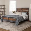 Queen Urban Chic Metal And Wood Plank Bed Brown - Saracina Home 2 Queen Urban Chic Metal And Wood Plank Bed Brown - Saracina Home -Chic Furniture Store GUEST 776ab0eb 0275 4999 961b 25c2a213b4fa
